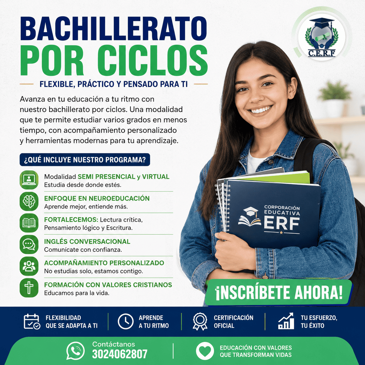 Programas Corporación Educativa ERF